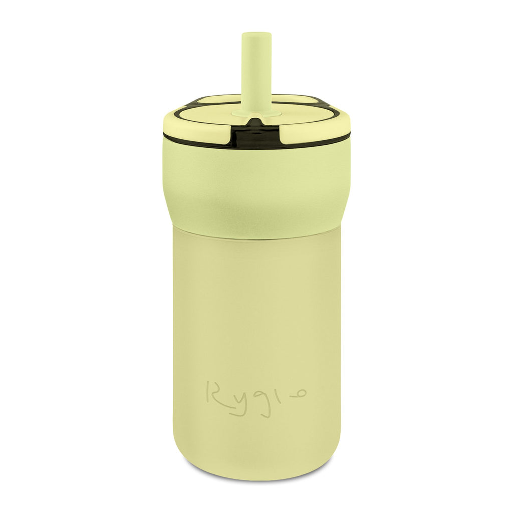 Kids 12oz Leakproof Straw Tumbler — Engraved Insulated Sippy Cup (Kid-Friendly)