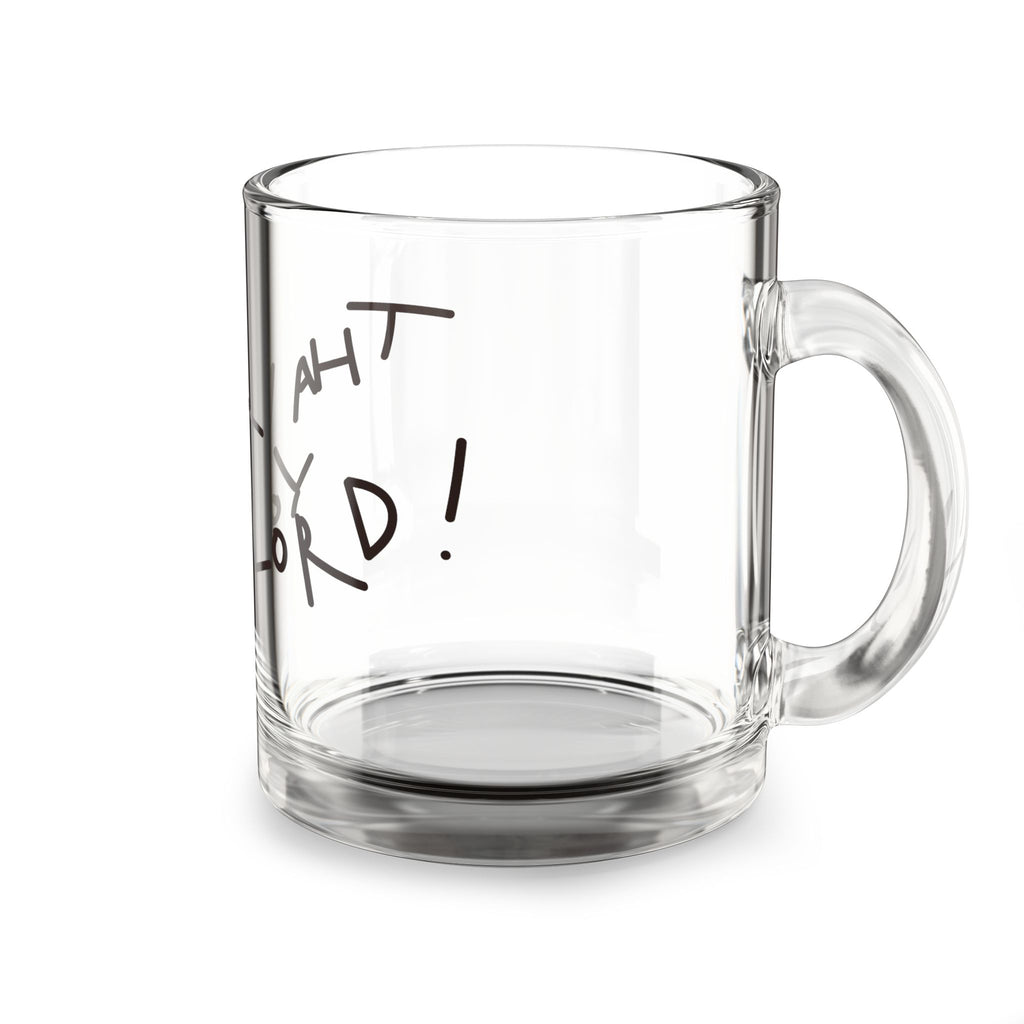 Glass Mug — Thank You Lord Handwritten Script 10oz