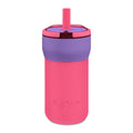 Kids 12oz Leakproof Straw Tumbler — Engraved Insulated Sippy Cup (Kid-Friendly)